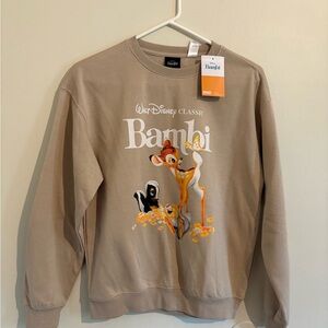 Disney Bambi Tan Sweater